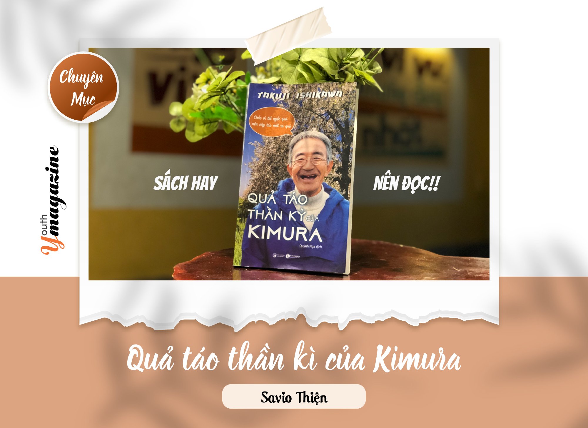 [Sách hay nên đọc] – Quả táo thần kì của Kimura