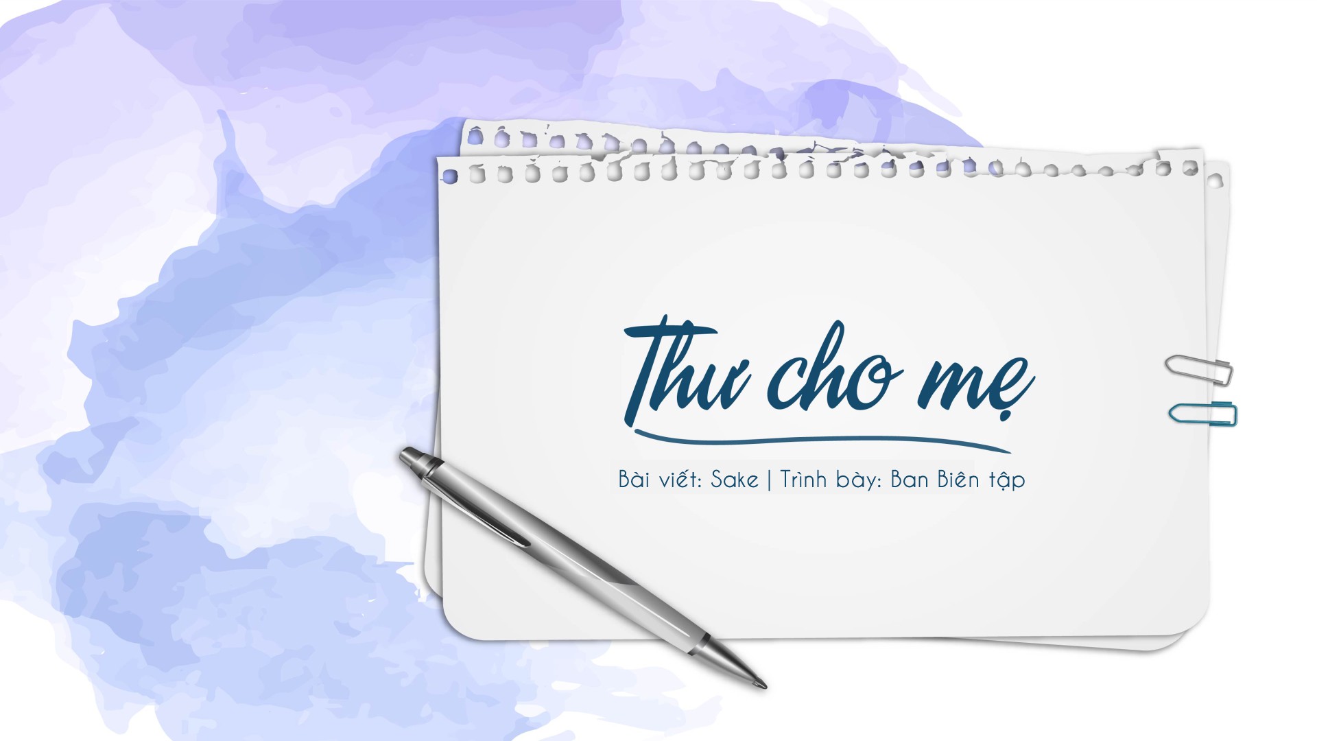 Thư cho mẹ